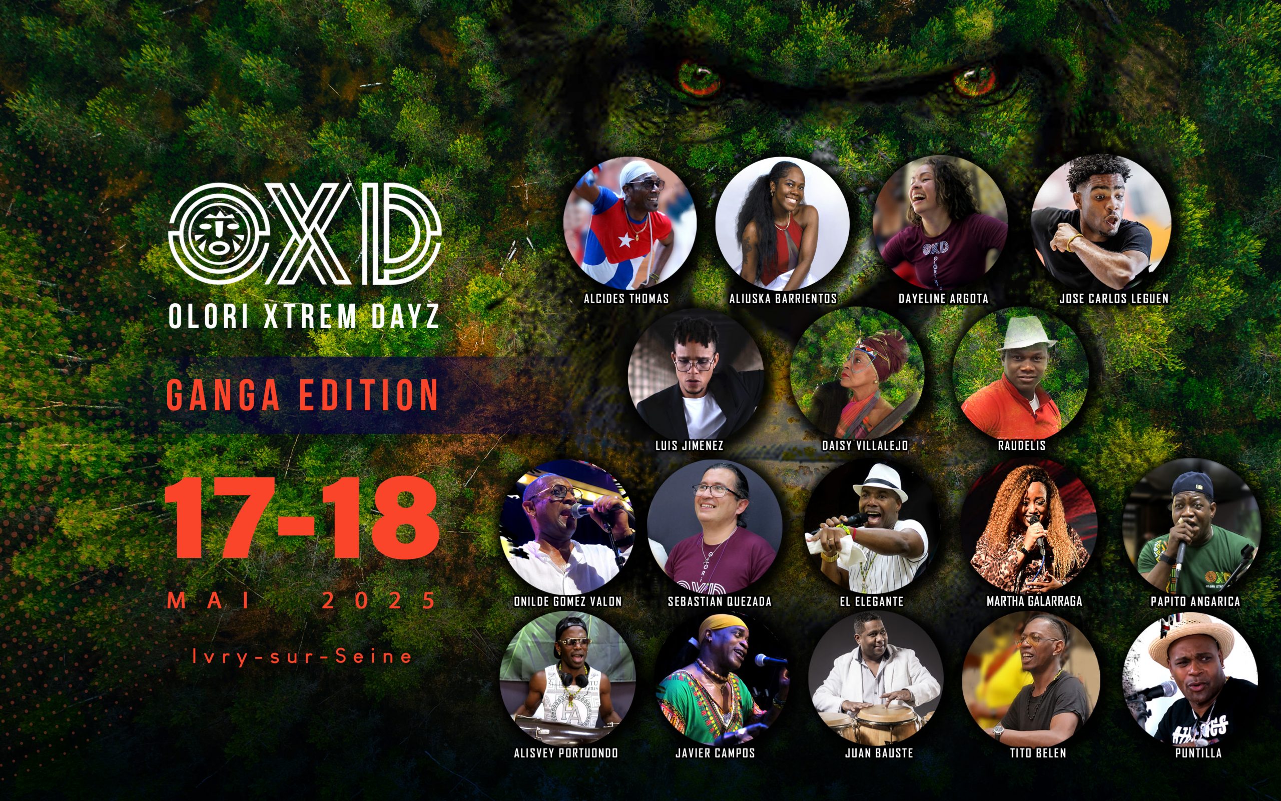 OXD 2025 edition GANGA artistes scaled